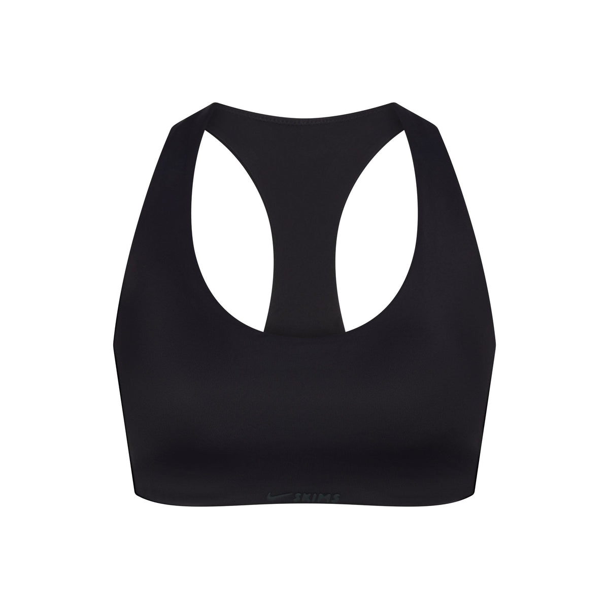 NikeSKIMS SHINE RACERBACK BRA | OBSIDIAN