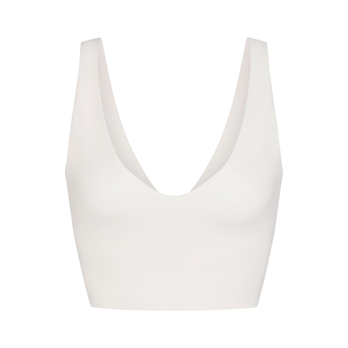 NikeSKIMS MATTE V-NECK BRA TOP | IVORY
