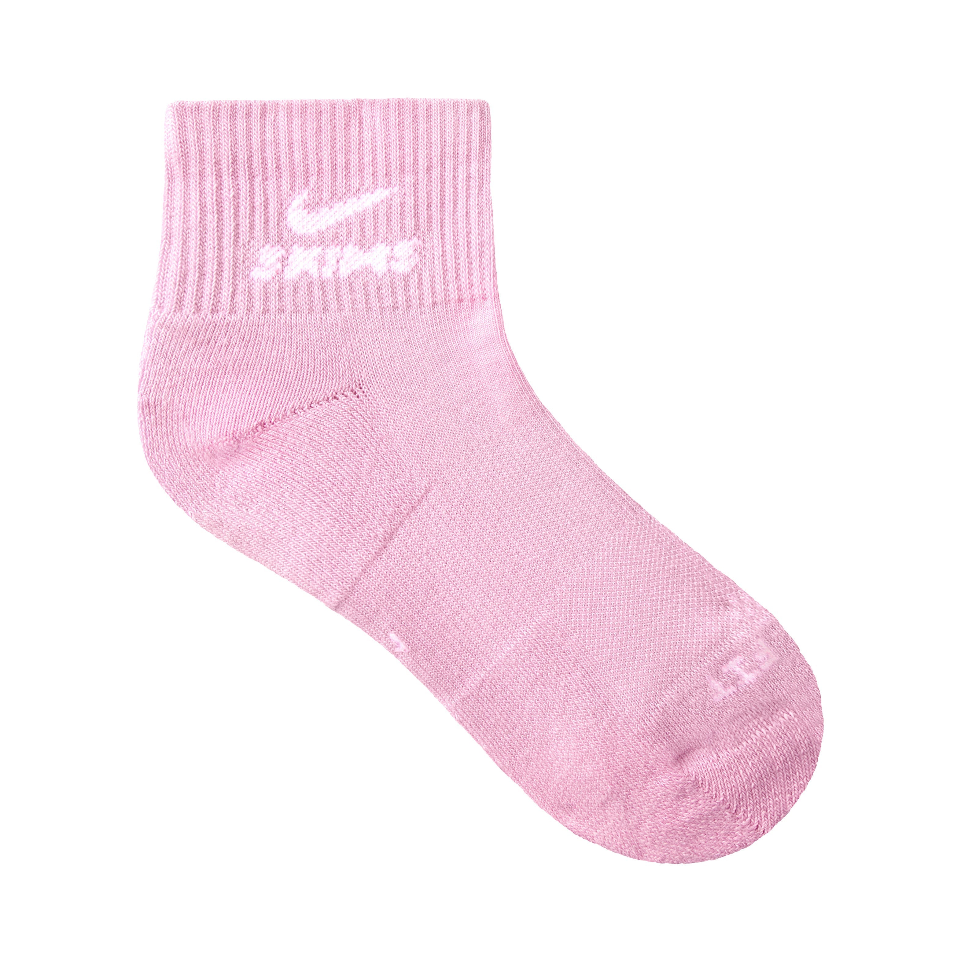 NikeSKIMS ACCESSORIES DRI-FIT™ QUARTER CREW SOCK 3-PACK | BUBBLE GUM MULTI