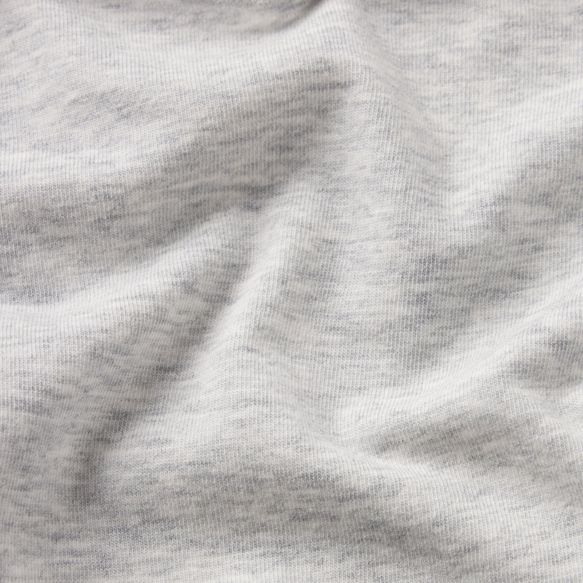 LIGHTWEIGHT COTTON LOGO PICOT STRING BIKINI | LIGHT HEATHER GREY