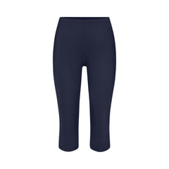 NikeSKIMS SHINE DRAWCORD 17" CAPRI LEGGING | NAVY