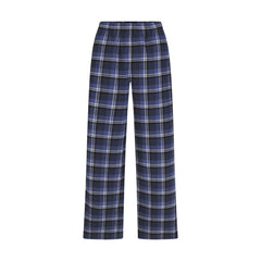 FLANNEL SLEEP OVERSIZED PANT | INDIGO OUTDOOR PLAID