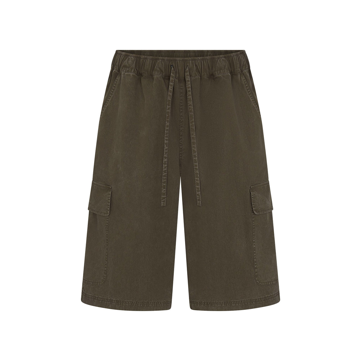 WOVEN MENS RELAXED CARGO SHORT | JUNGLE