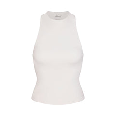 NikeSKIMS MATTE MOCK NECK RACER TANK | IVORY