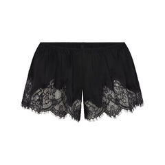 SILK LACE SHORT | ONYX