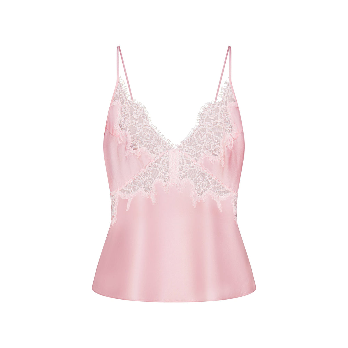 SILK LACE CAMI | PEONY TONAL