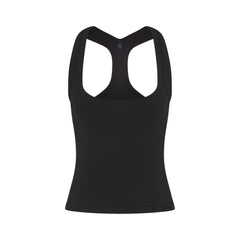 NikeSKIMS VINTAGE SEAMLESS RACERBACK TANK | OBSIDIAN