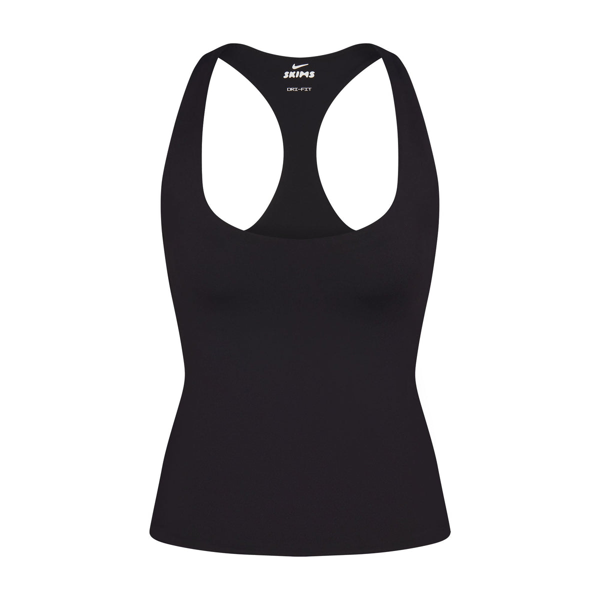 NikeSKIMS MATTE RACERBACK TANK | OBSIDIAN