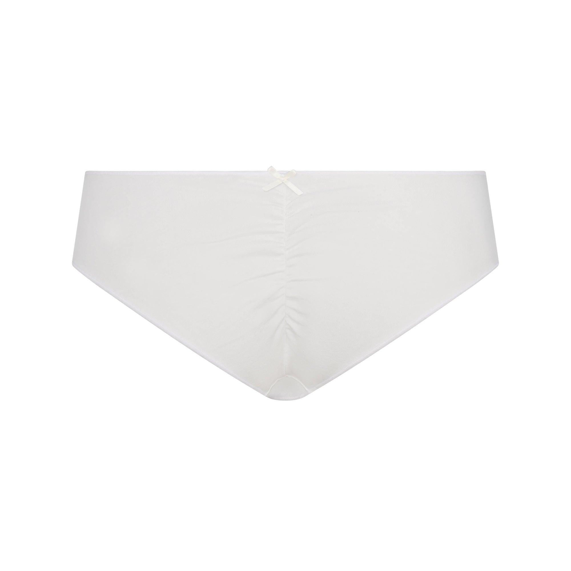 LIGHTWEIGHT COTTON RUCHED BACK HIPSTER | MARBLE TONAL