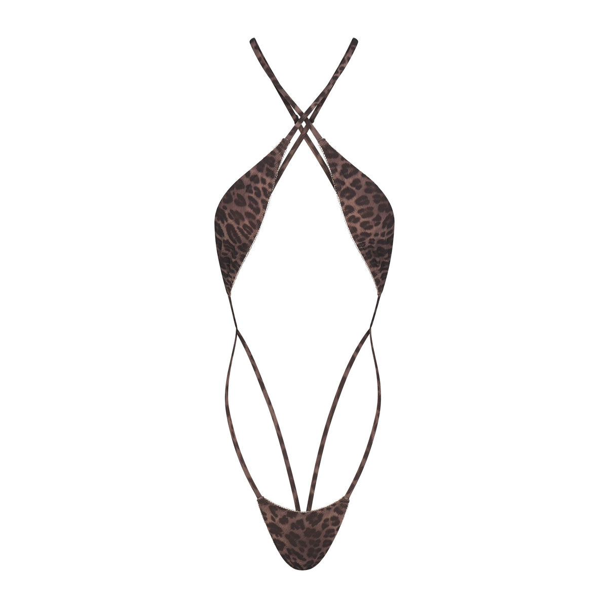 FITS EVERYBODY PICOT MICRO TEDDY | UMBER LEOPARD PRINT