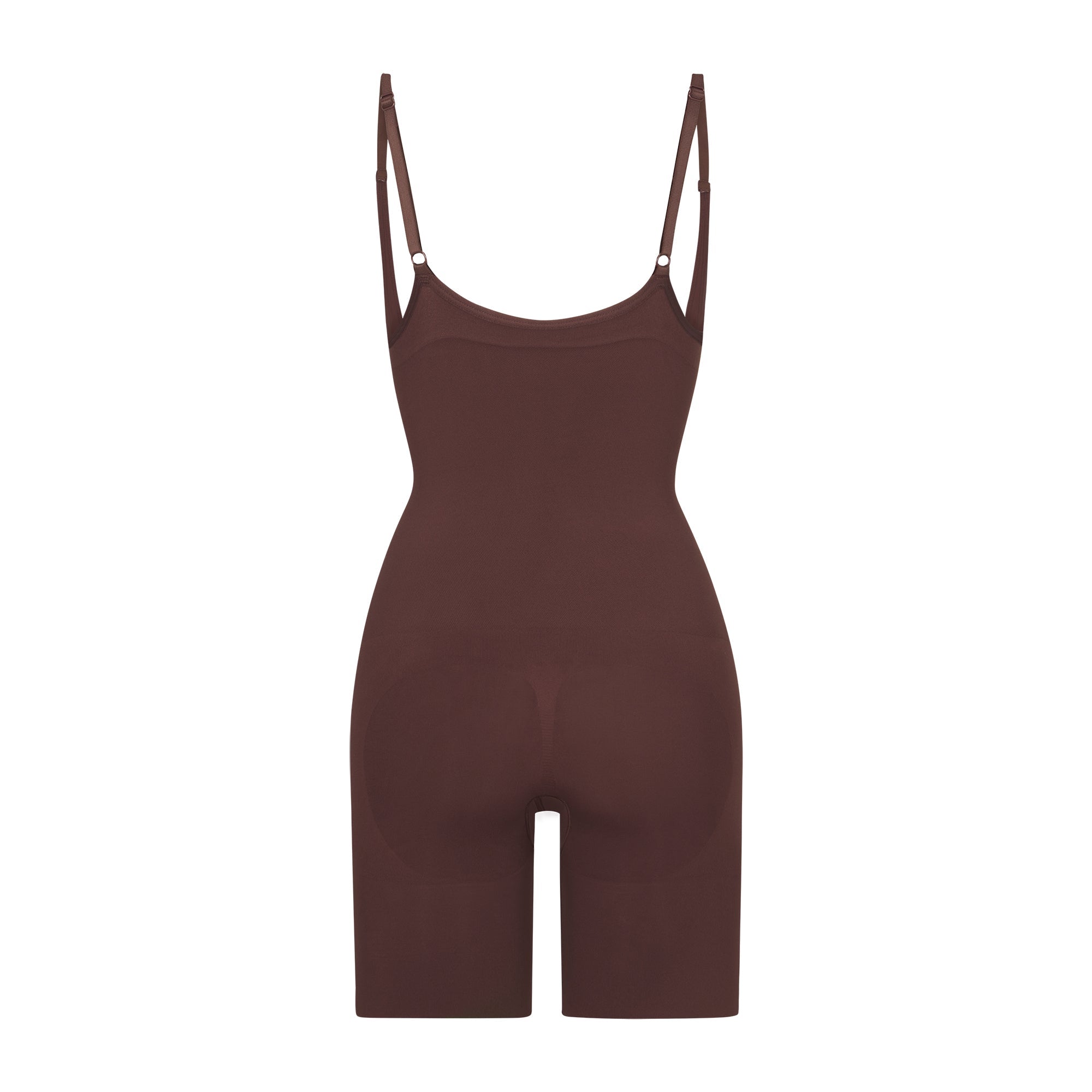 SEAMLESS SCULPT BUTT LIFTING OPEN BUST BODYSUIT | COCOA