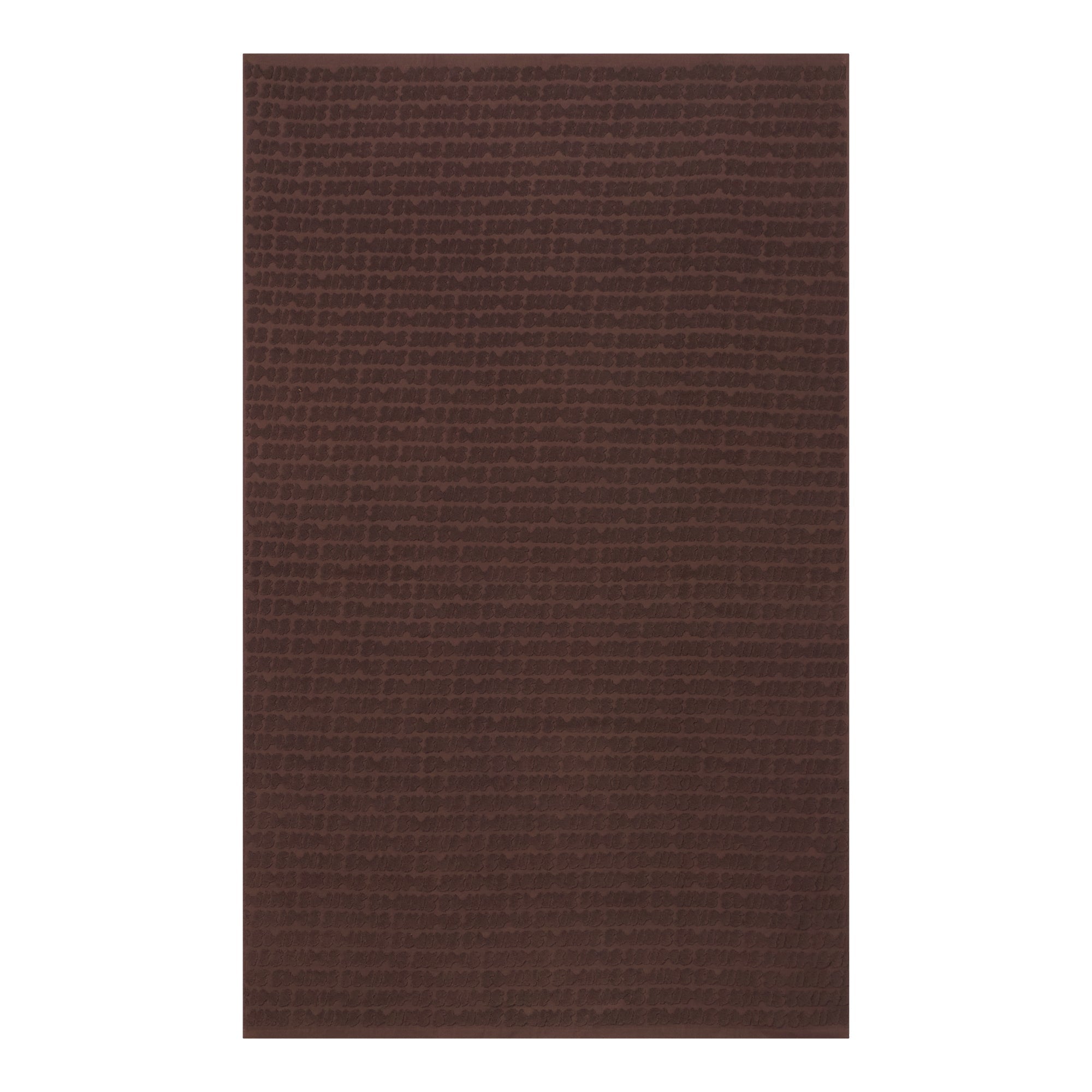 SIGNATURE SWIM TOWEL | DARK SEPIA