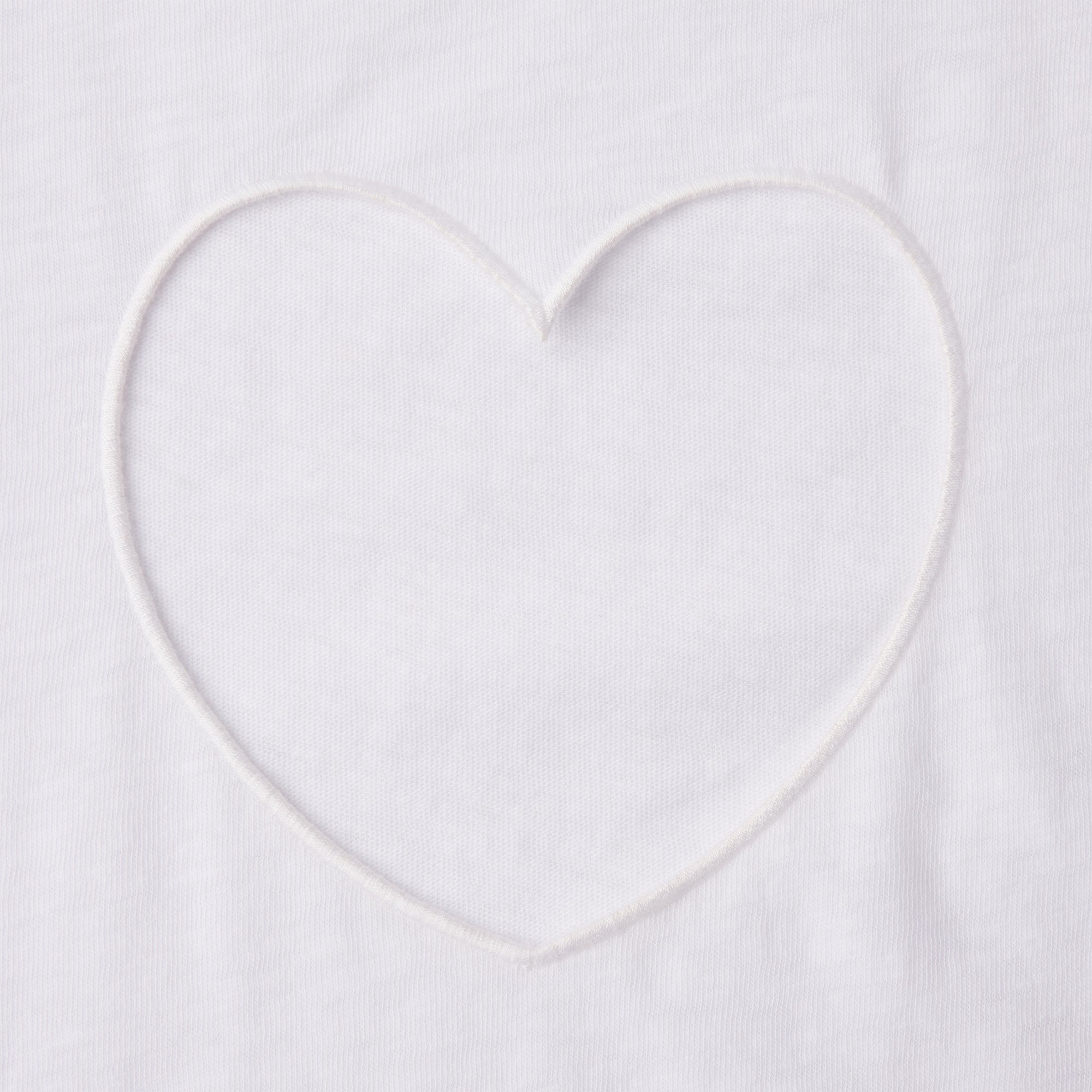 WORN IN JERSEY HEART MICRO SHORT | SNOW
