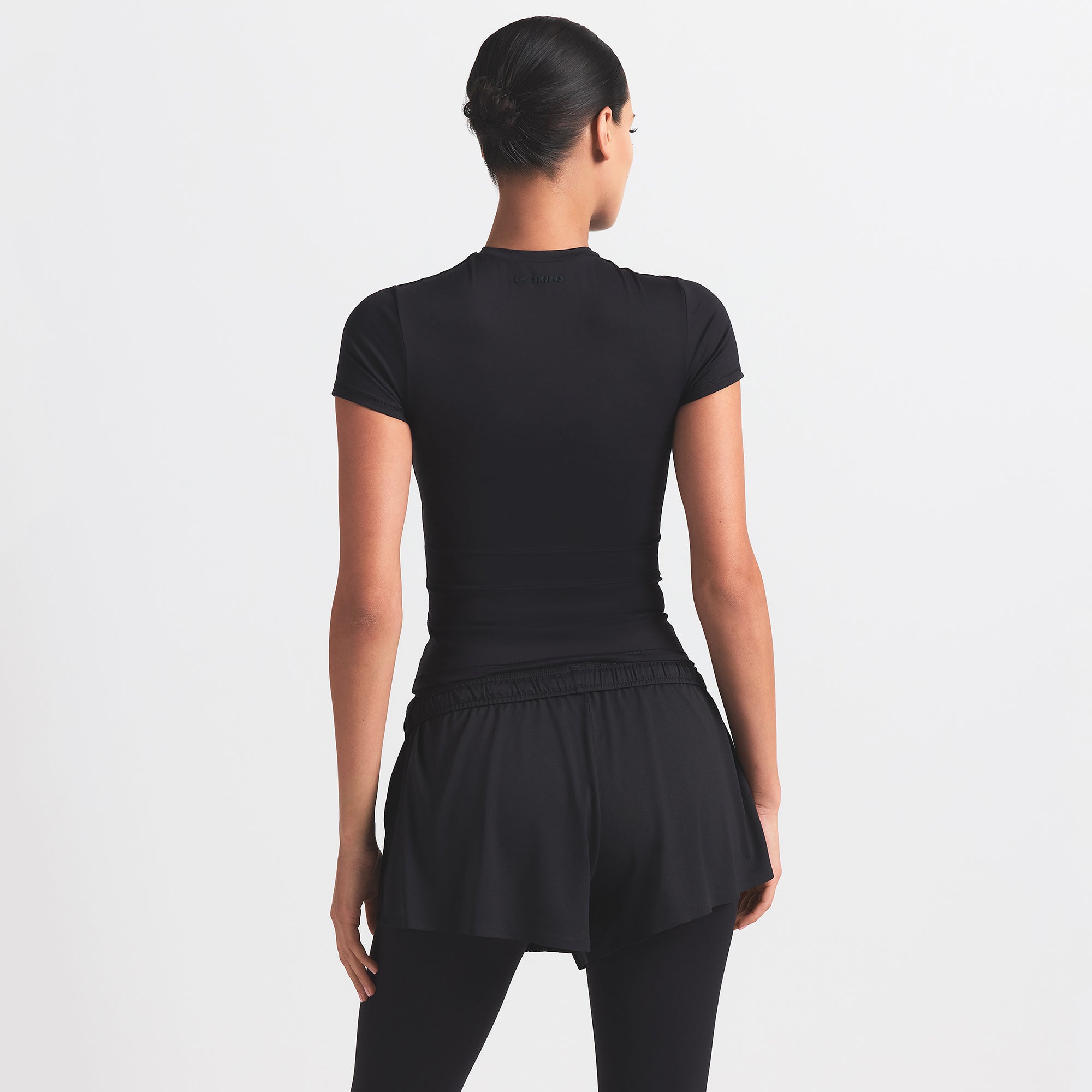 NikeSKIMS MATTE PADDED BABY T-SHIRT | OBSIDIAN