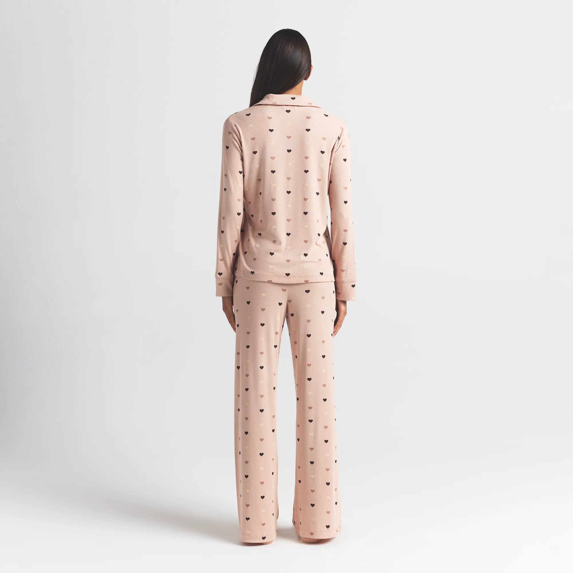 SOFT LOUNGE SLEEP SET | MICA MINI HEART HALFDROP