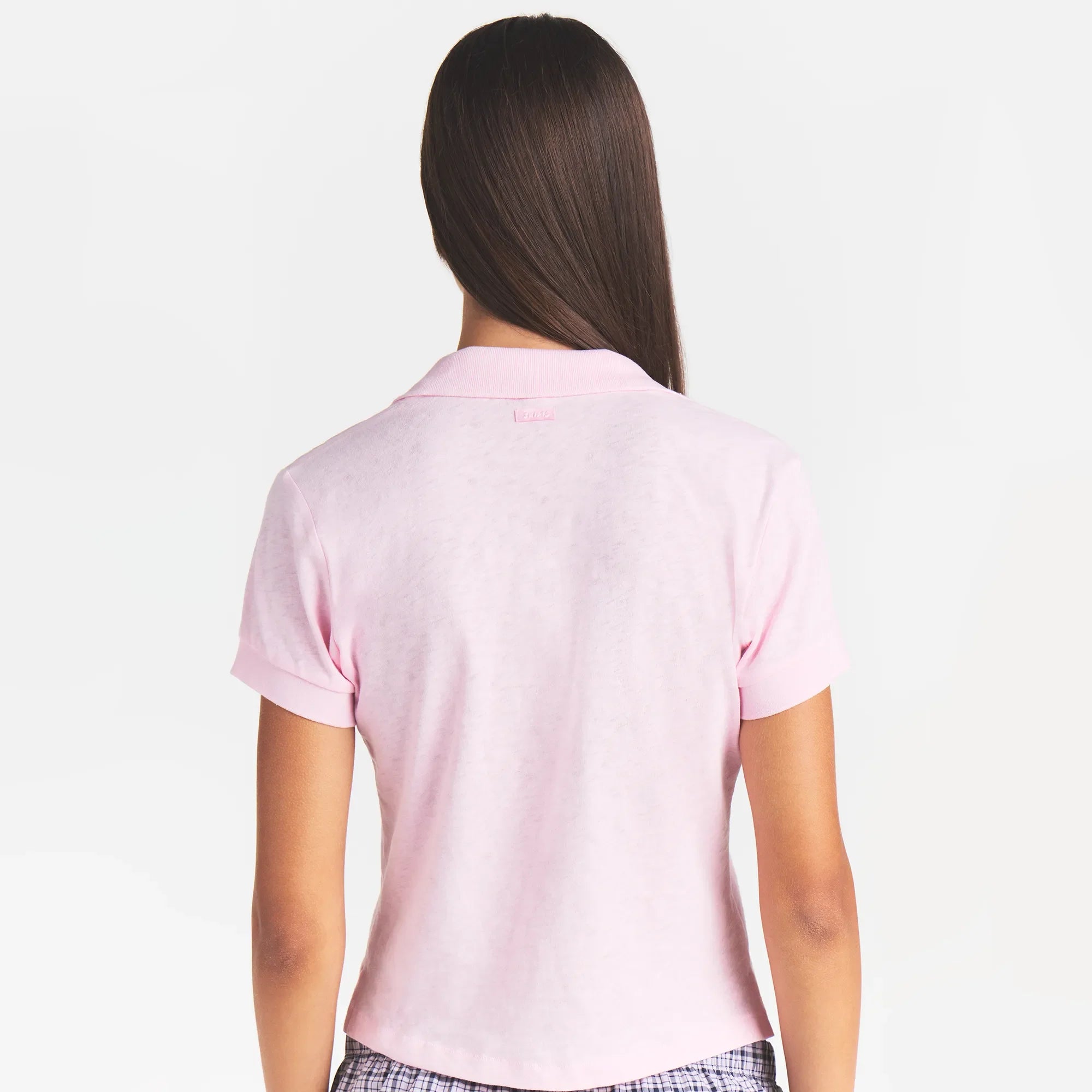 WORN IN JERSEY POLO | PEONY