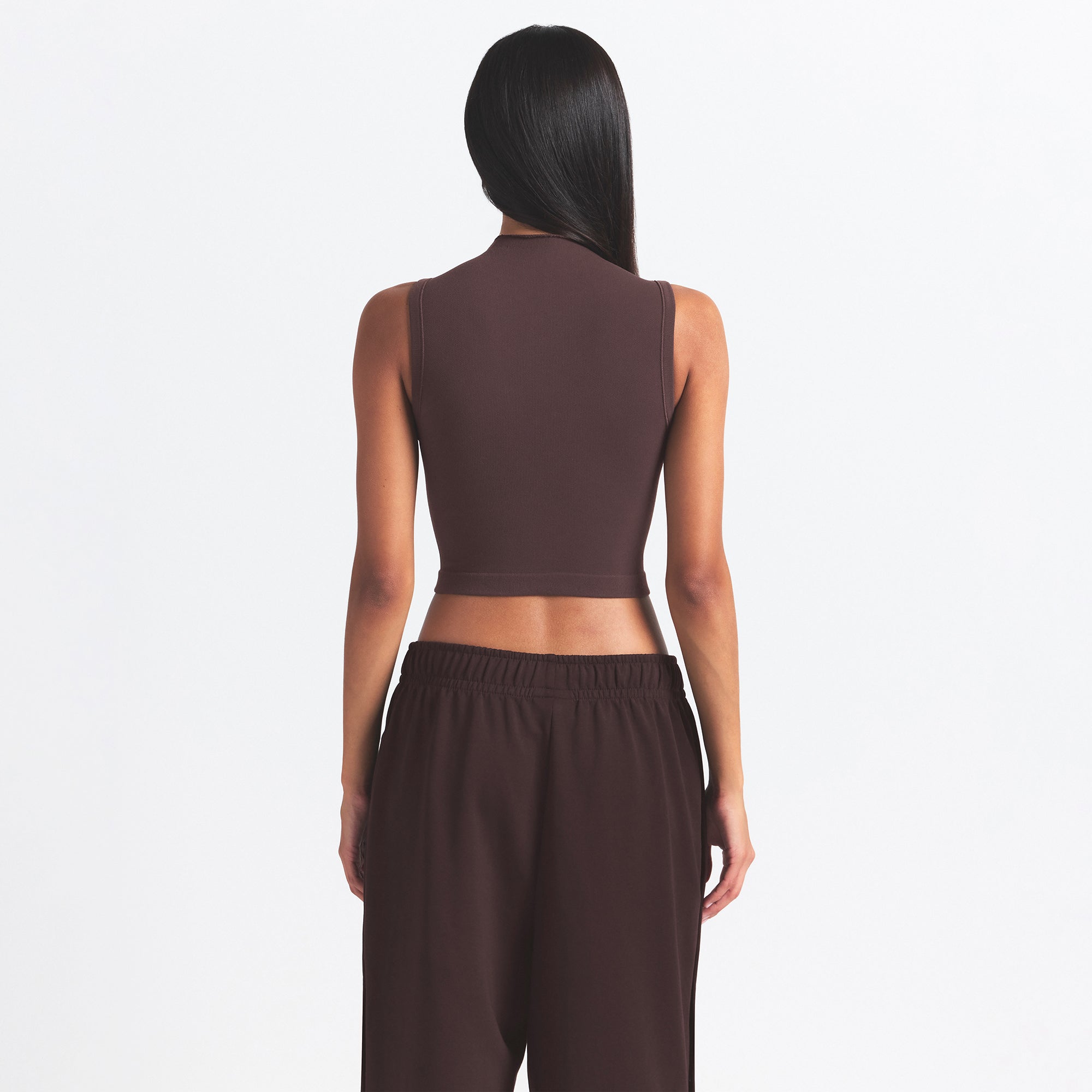 NikeSKIMS VINTAGE SEAMLESS MOCK NECK BRA TOP | PHOENIX