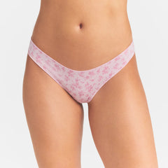 LIGHTWEIGHT COTTON THONG 10-PACK | DAINTY FLORAL MULTI