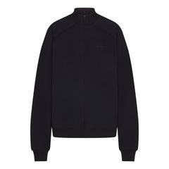 NikeSKIMS MATTE TRICOT OVERSIZED TRACK JACKET | OBSIDIAN